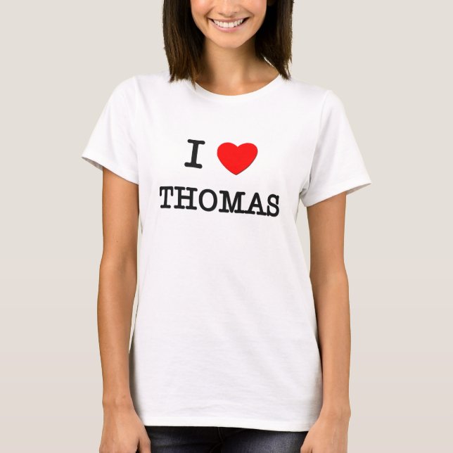 T-shirt J'aime Thomas (Devant)