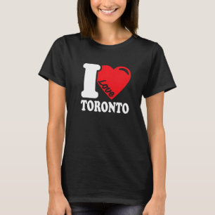 T-shirt J'aime Toronto Belle ville canadienne J'aime Tor