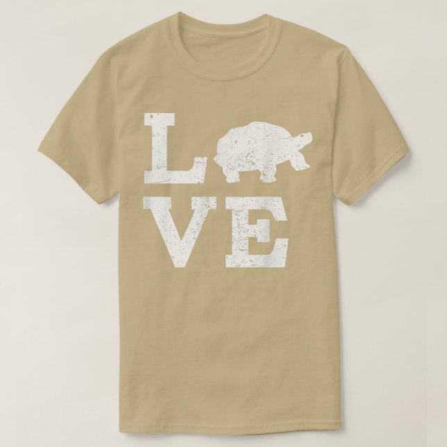 T-shirt J'aime Tortues TortuesDrôle (Design devant)