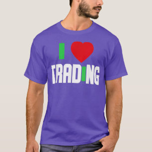 T-shirt J'aime Trading Stock Trading Day trader Stock