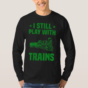 T-shirt J'Aime Trains Modèle Train Hommes Femmes Locomotiv