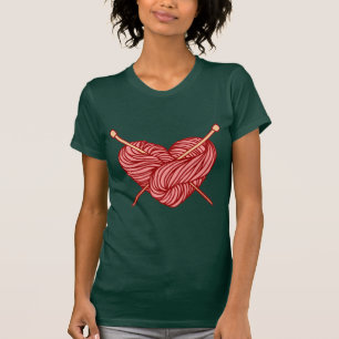 T-shirt J'aime tricoter