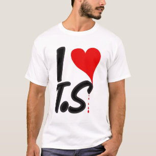 T-shirt J'aime TS Valentine's Day Lovers Couples
