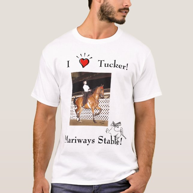 T-shirt J'aime Tucker ! (Devant)