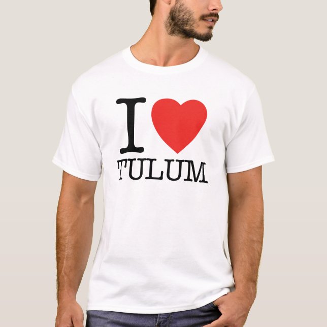 T-shirt J'aime Tulum (Devant)
