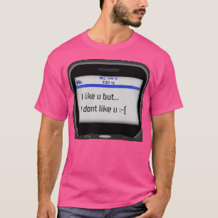 T-shirt J'Aime U Mais Je N'Aime Pas U - Sos Jonas Frères T