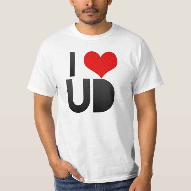 T-shirt J'aime UD (Devant)