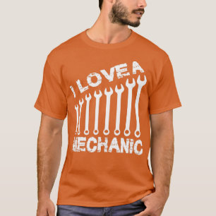T-shirt J'Aime Un Mécanique