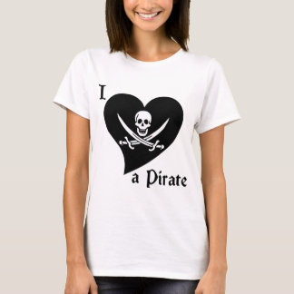 T-shirt J'aime un pirate