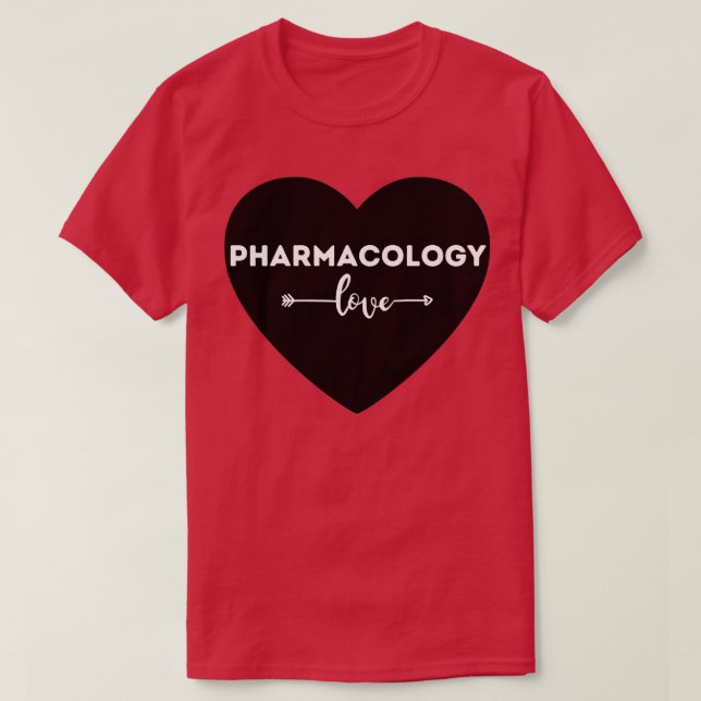 T-shirt J'aime un revendeur de médicaments légal en pharma (Design devant)