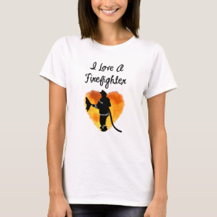 T-shirt J'aime un sapeur-pompier