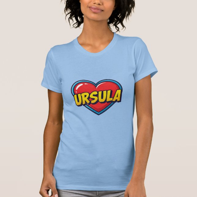 T-Shirt J'aime Ursula (Devant)