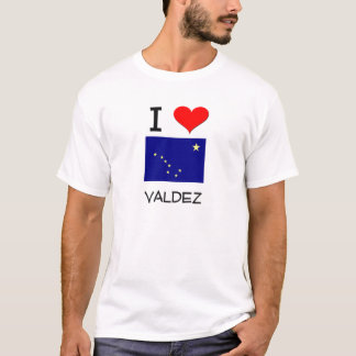 T-shirt J'aime VALDEZ Alaska