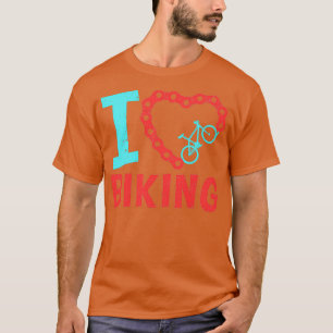 T-shirt J'aime vélo cadeau vélo MTB