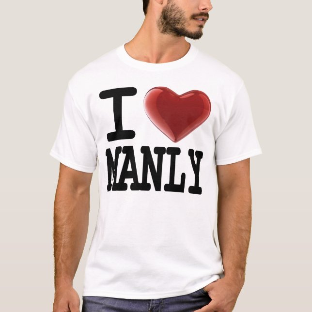 T-shirt J'aime viril (Devant)