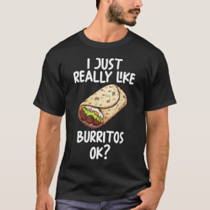 T-shirt J'Aime Vraiment Burritos Ok
