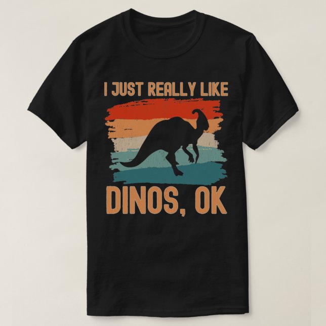 T-shirt J'Aime Vraiment Dinos ok 1 (Design devant)