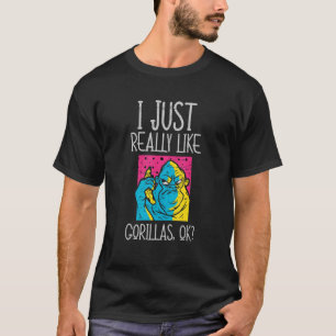 T-shirt J'Aime Vraiment Gorillas Ok