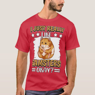 T-shirt J'Aime Vraiment Hamsters 1