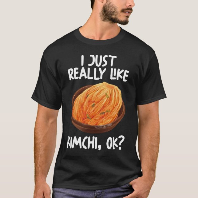 T-shirt J'Aime Vraiment Kimchi Ok (Devant)