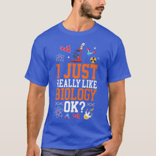 T-shirt J'Aime Vraiment La Biologie Ok Science Premium