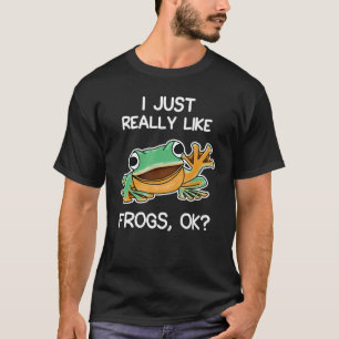 T-shirt J'Aime Vraiment La Grenouille Propriétaire Des Gre