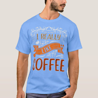 T-shirt J'aime vraiment le café