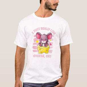 T-shirt J'Aime Vraiment Le Fromage OK