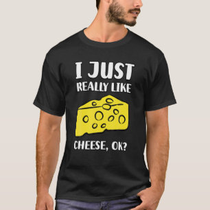T-shirt J'Aime Vraiment Le Fromage OK