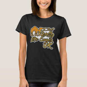 T-shirt J'Aime Vraiment Le Zoologiste Des Animaux De Camel