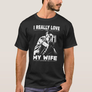 T-shirt J'aime vraiment les accessoires de peintre de voit