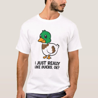 T-shirt J'Aime Vraiment Les Canards