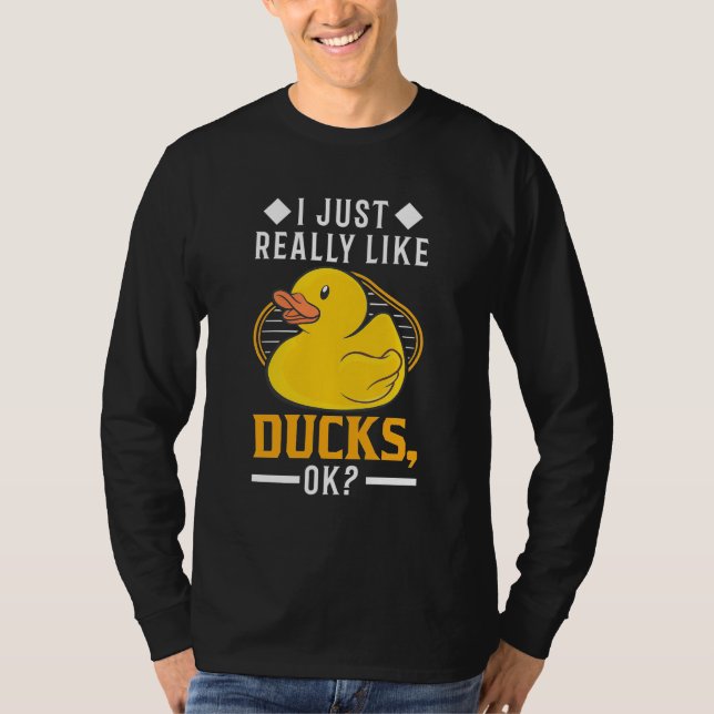 T-shirt J'Aime Vraiment Les Canards (Devant)