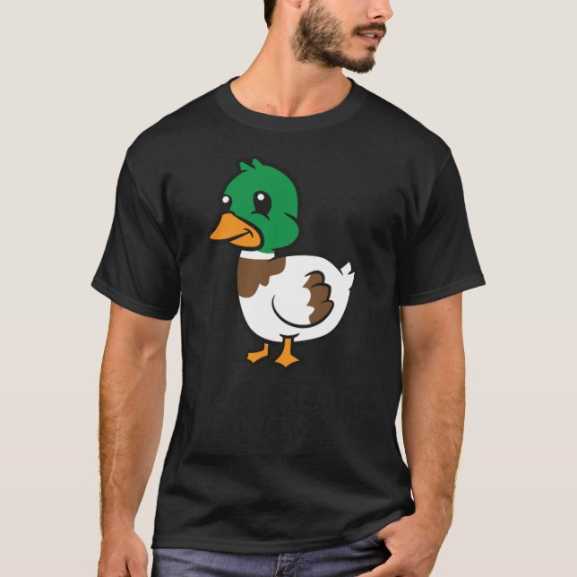 T-shirt J'Aime Vraiment Les Canards Canards (Devant)