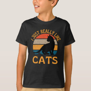 T-shirt J'Aime Vraiment Les Chats