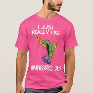 T-shirt J'Aime Vraiment Les Colibris