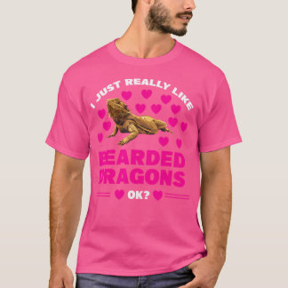 T-shirt J'Aime Vraiment Les Dragons Portés Par Les Dragons