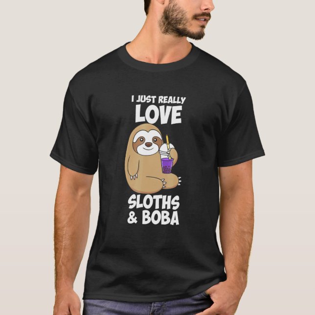 T-shirt J'Aime Vraiment Les Fentes Boba (Devant)
