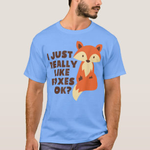 T-shirt J'Aime Vraiment Les Folies Ok Drôle Mignonne Pour 