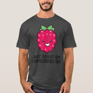 T-shirt J'Aime Vraiment Les Framboises, Les Framboises Fru