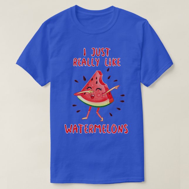 T-shirt J'Aime Vraiment Les Pastèques (Design devant)