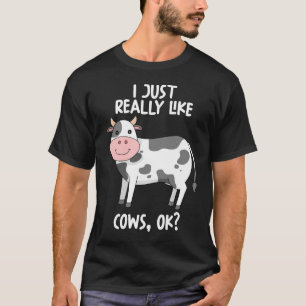 T-shirt J'Aime Vraiment Les Vaches Ok