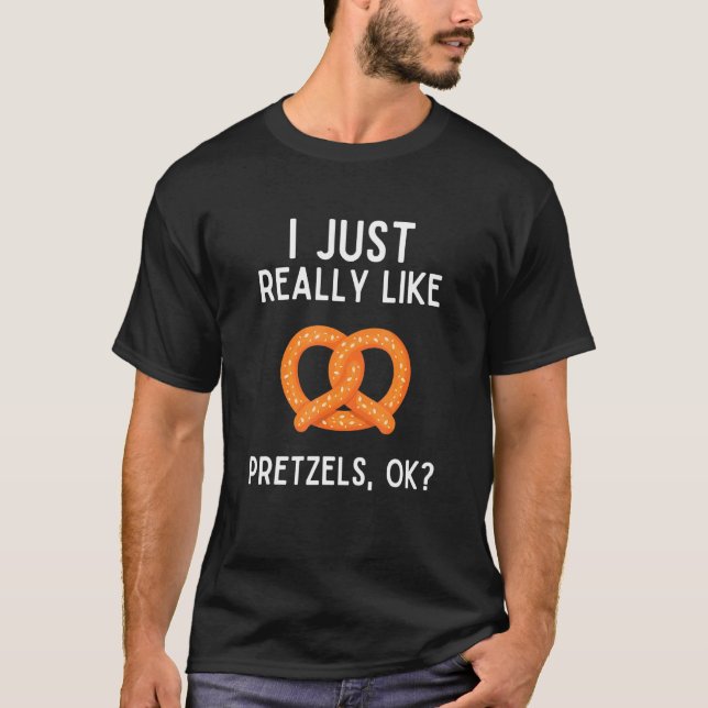 T-shirt J'Aime Vraiment Pretzels Pretzel