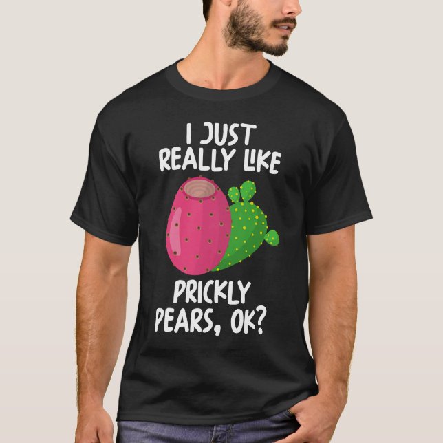 T-shirt J'Aime Vraiment Prickly Pears Ok (Devant)