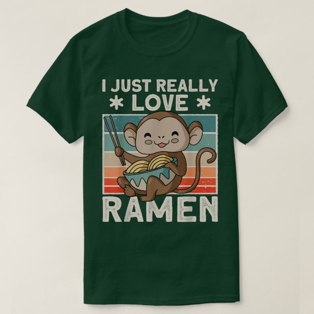 T-shirt J'Aime Vraiment Ramen Kawa (Design devant)