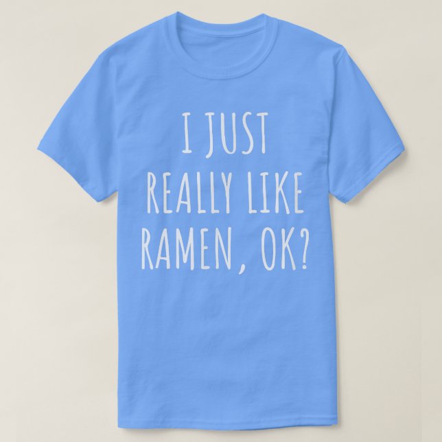 T-shirt J'Aime Vraiment Ramen Ok (Design devant)