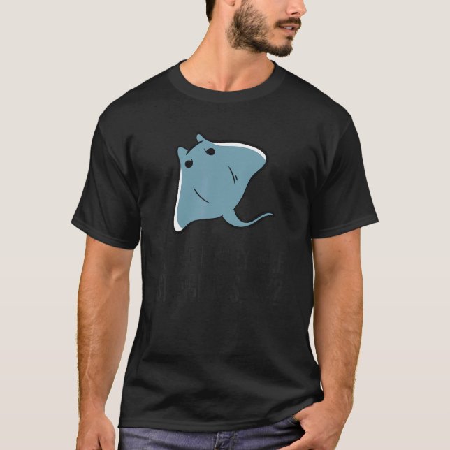 T-shirt J'Aime Vraiment Stingrays Ok Mignonne Stingray (Devant)