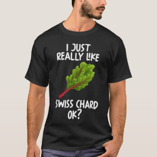 T-shirt J'Aime Vraiment Swiss chard Ok