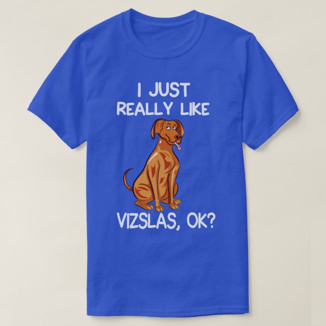 T-shirt J'Aime Vraiment Vizslas (Design devant)