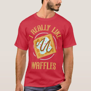 T-shirt J'Aime Vraiment Waffles Cone Cuisinière Petit Déje